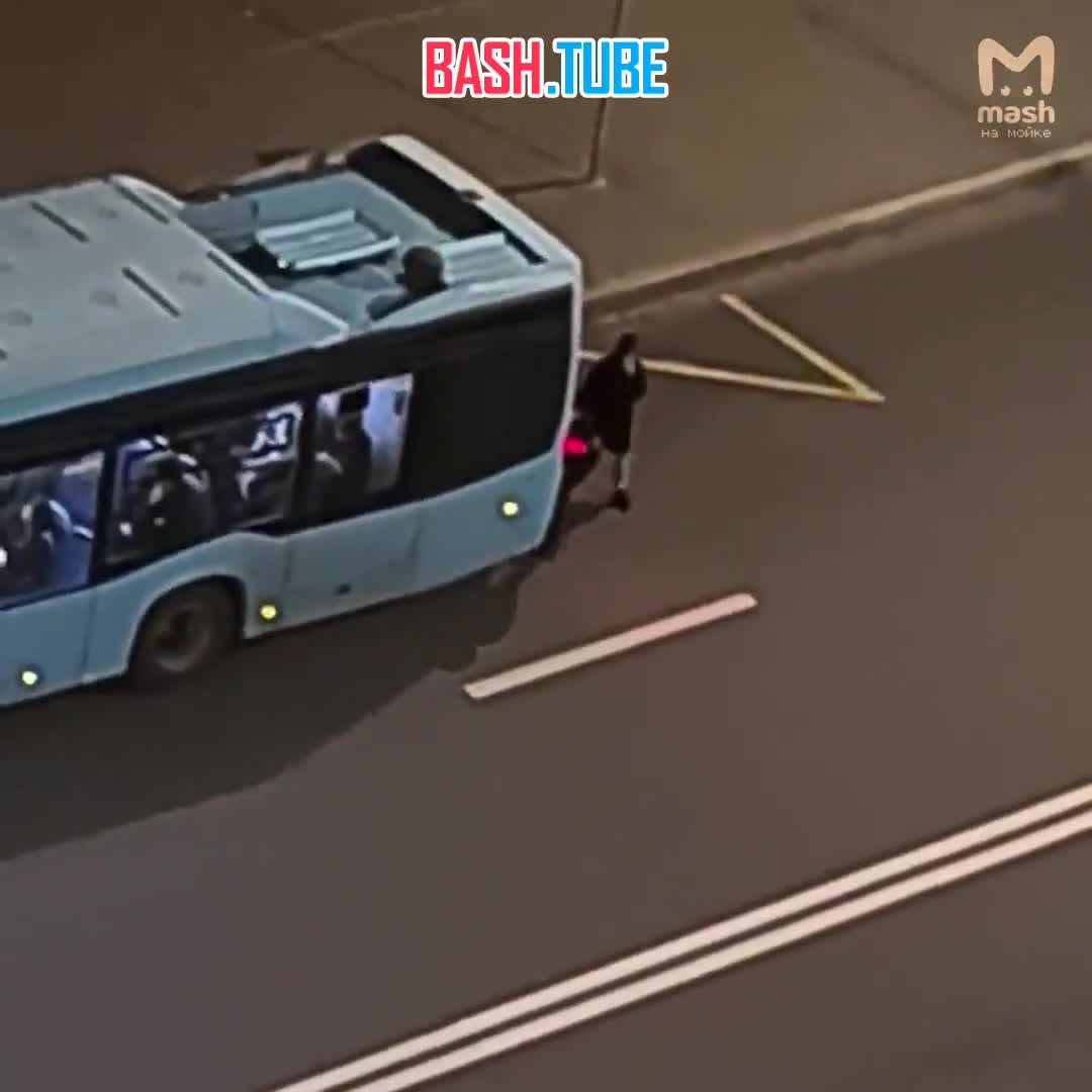  Издевательские догонялки устроили зацеперы с пожилым водителем питерского автобуса