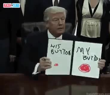  Американские соцсети активно распространяют мем-видео «Его кнопка, моя кнопка»