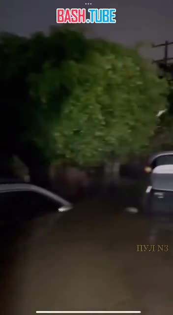  Утренние дожди вызвали сильное наводнение в муниципалитете Хьютепек, Мексика