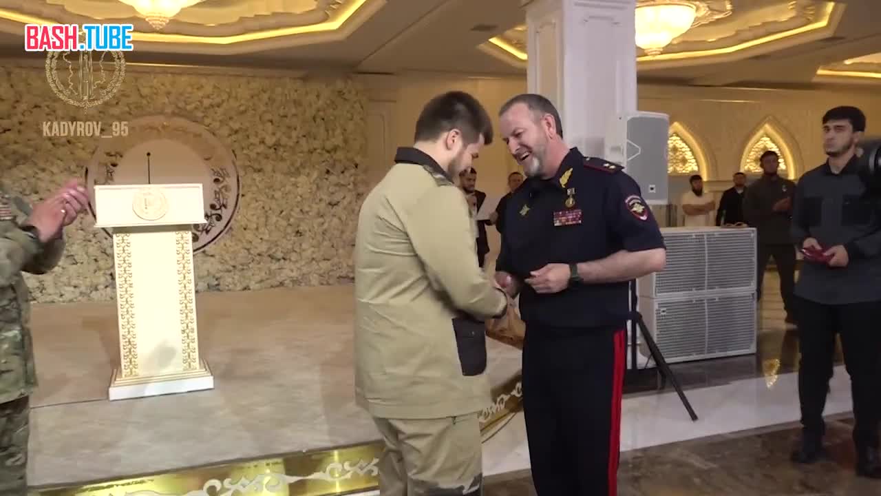  Адам Кадыров получил новую медаль - «Защитник Чеченской Республики»