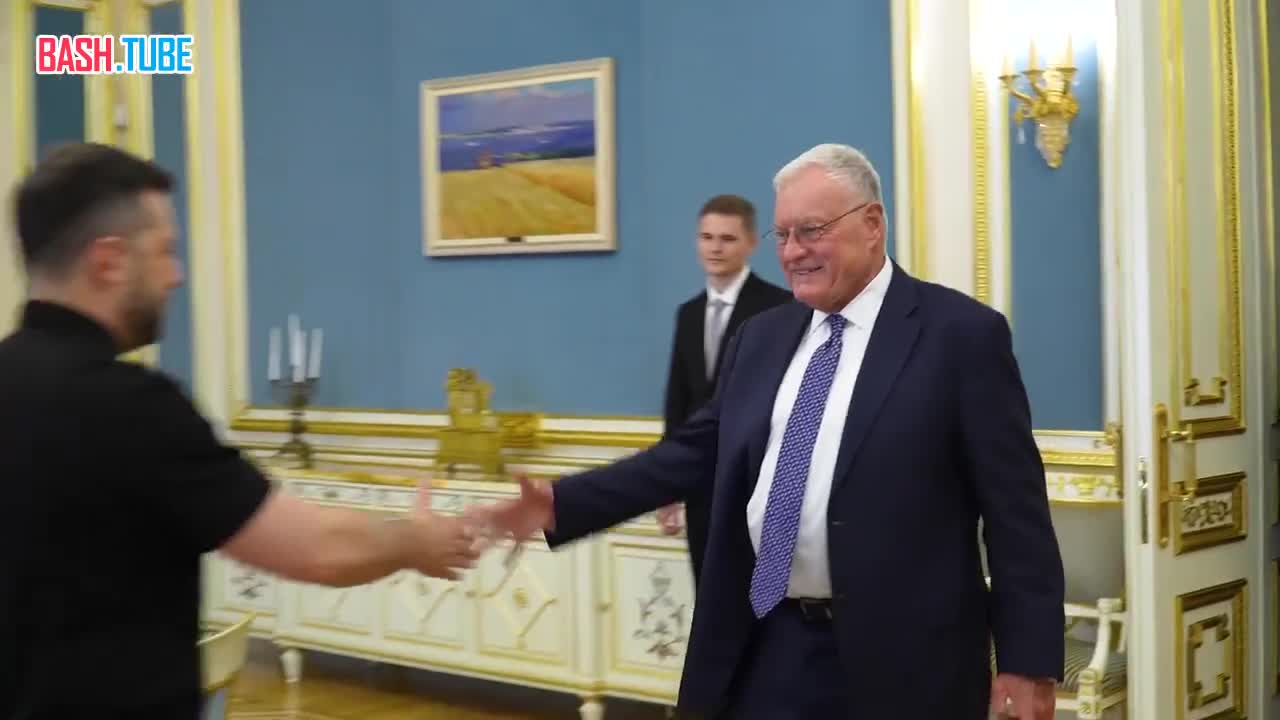  Зеленский встретился со спецпосланником Трампа Келлогом