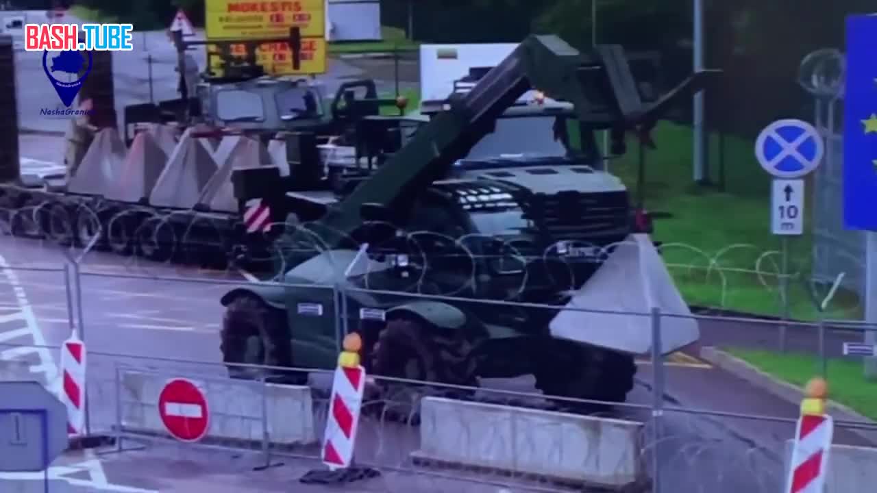  Литва, граница с Белоруссией