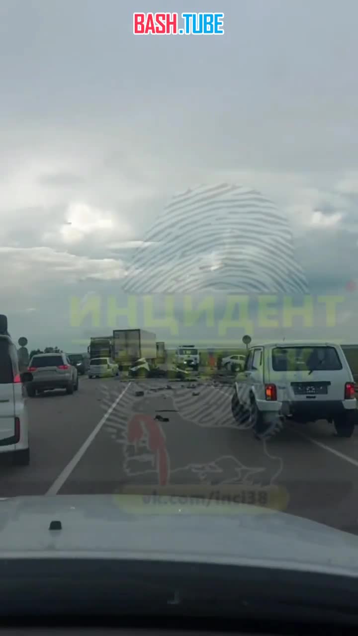  В Усольском районе Пермского края произошло столкновение автомобилей «Тойота Камри» и «Мицубиси Эклипс»