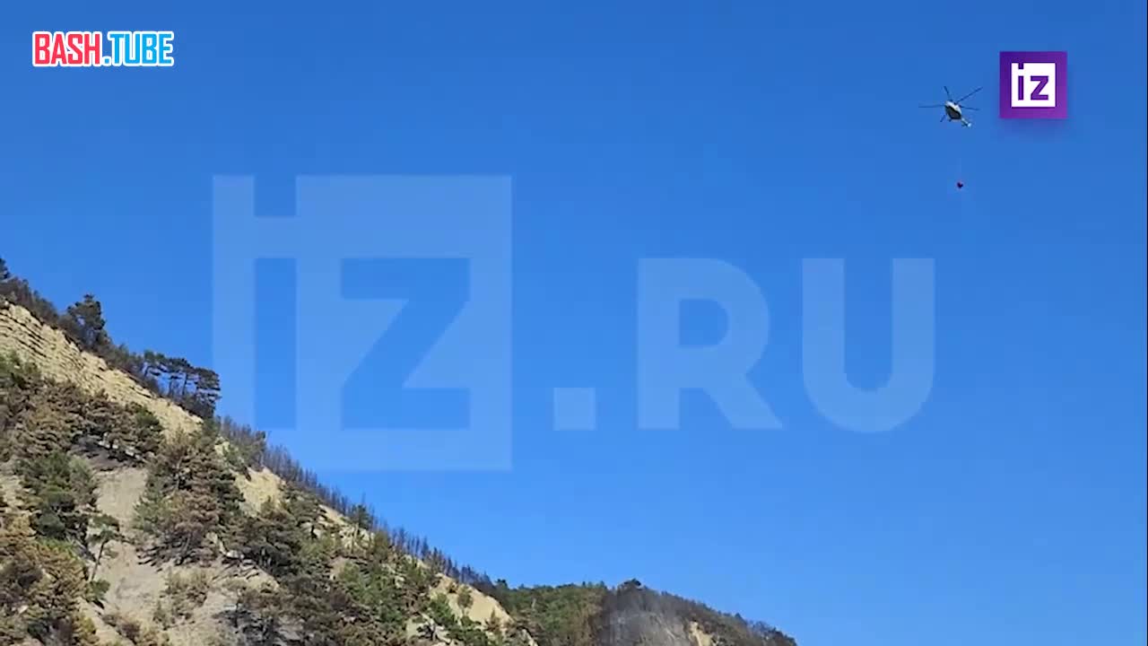  Сотни сотрудников МЧС и десятки волонтеров непрерывно борются с пожарами недалеко от Геленджика