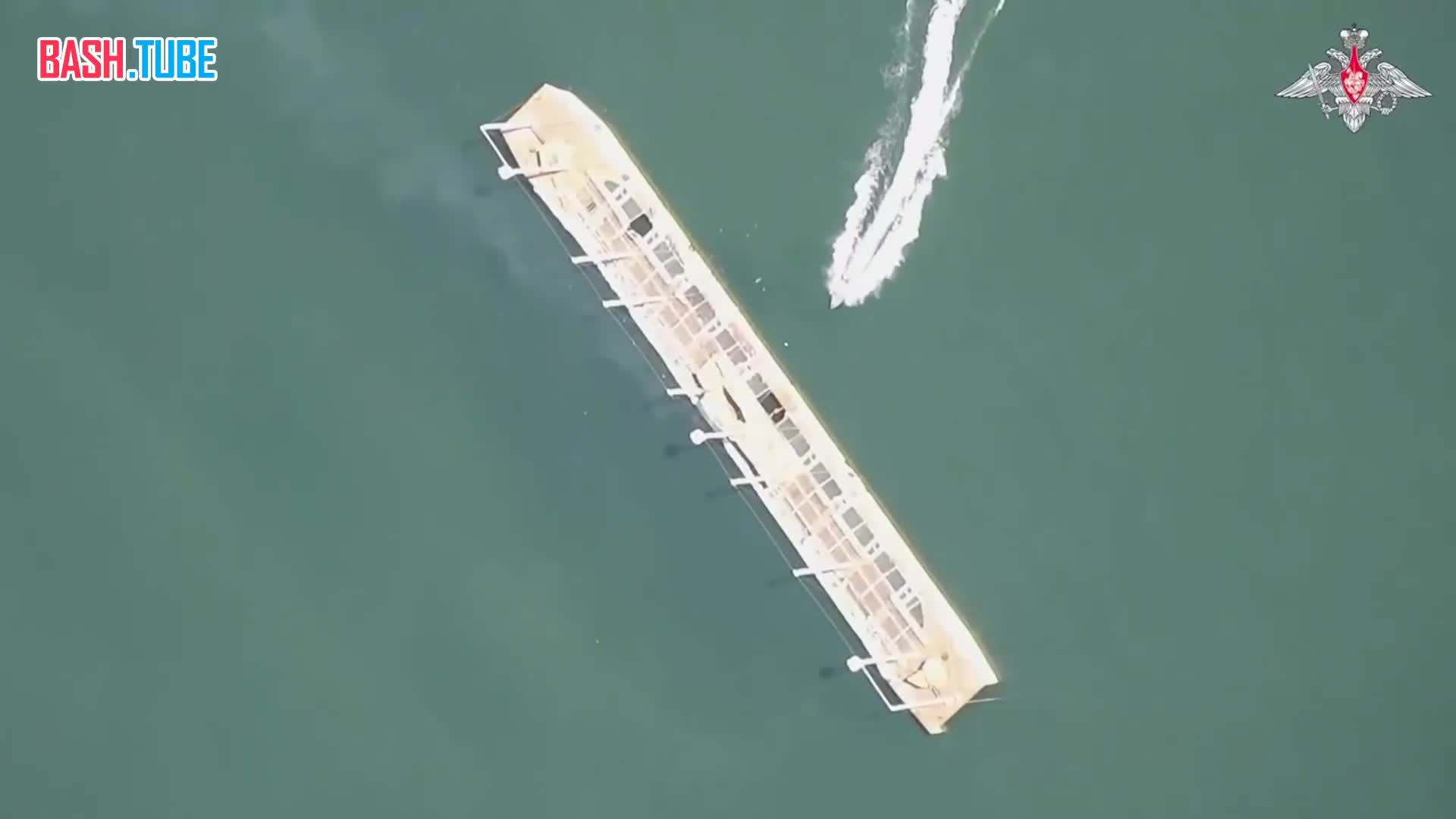  Украинский корабль в устье Дуная потопили при помощи беспилотных катеров