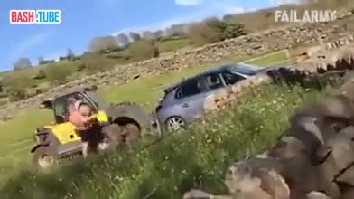  В Великобритании 57-летний фермер получил по лицу от неадеквата за просьбу убрать машину с частной территории