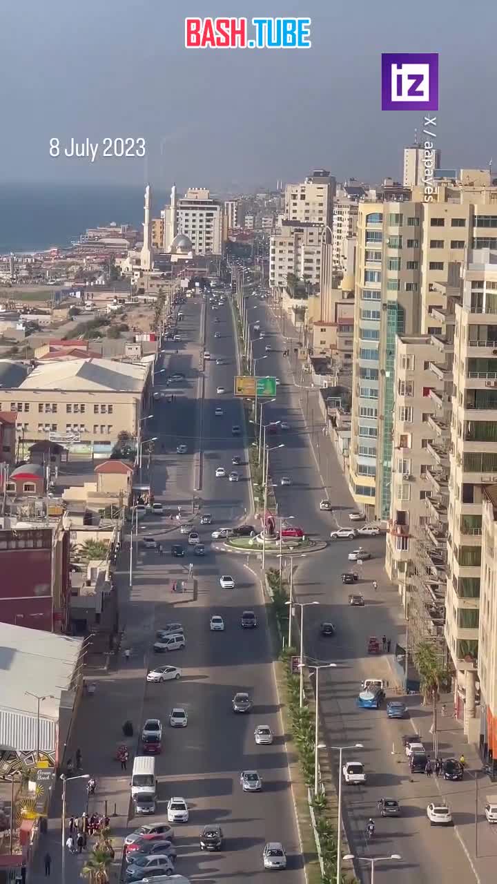  Кадры Газы, демонстрирующие масштаб разрушений в результате атак Израиля, активно распространяются в соцсетях