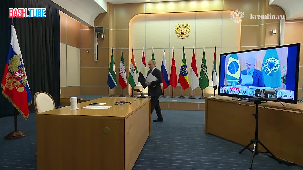  Выступление Путина на саммите БРИКС не планируется открывать для СМИ, мероприятие проходит в закрытом режиме, - Песков