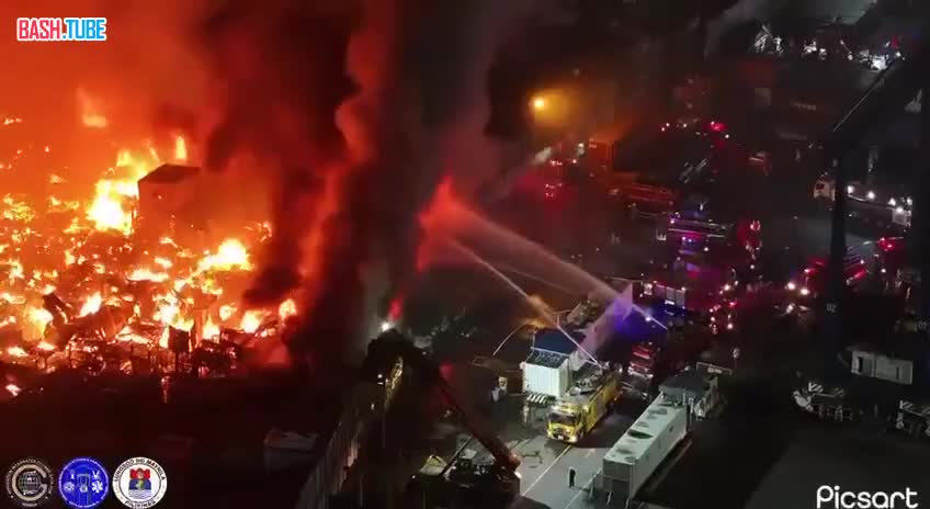  В районе Хэппиленд в столице Филиппин Маниле, произошёл самый масштабный пожар в современной истории