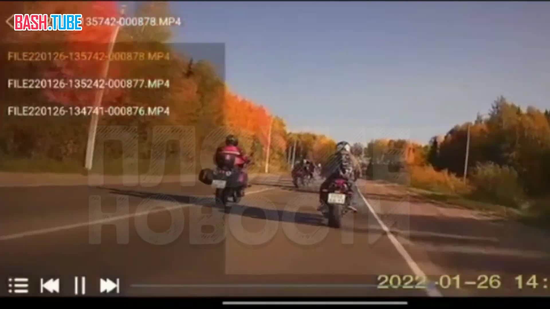  В Коми закрытие мотосезона закончилось трагедией: байкер, которого занесло, был раздавлен коллегой