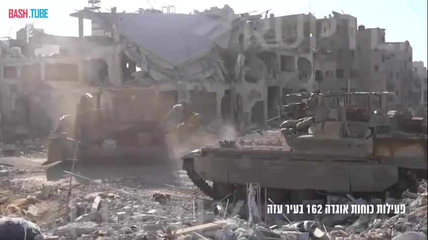  Израильская армия публикует кадры наземной операции «Колесницы Гидеона II» в Газе