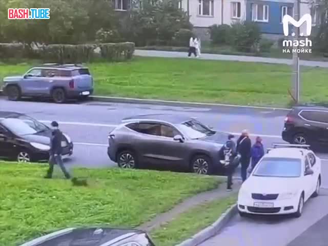  Ауди снёс женщину с двумя детьми на Ленинском проспекте - всех троих госпитализировали с места ДТП