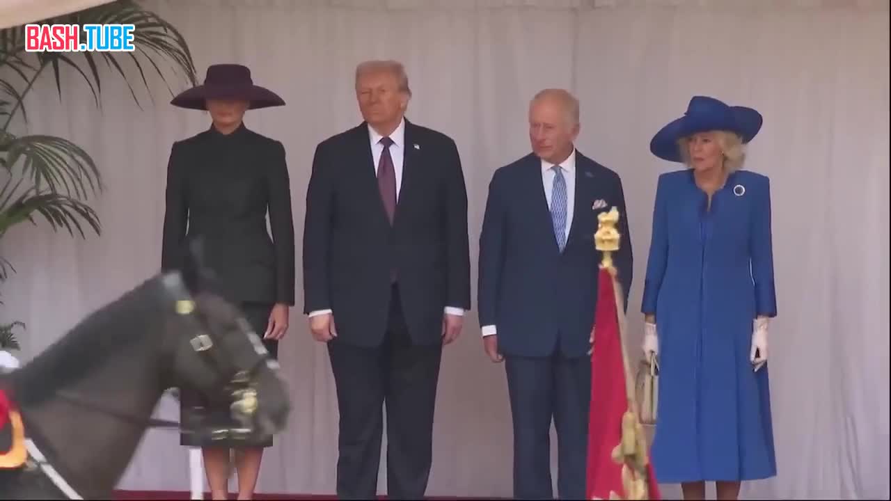  На встрече Трампа и короля Великобритании произошел нежданчик