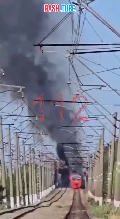  «Огненный экспресс» на Кубани. В Каневском районе прямо в пути сгорела электричка