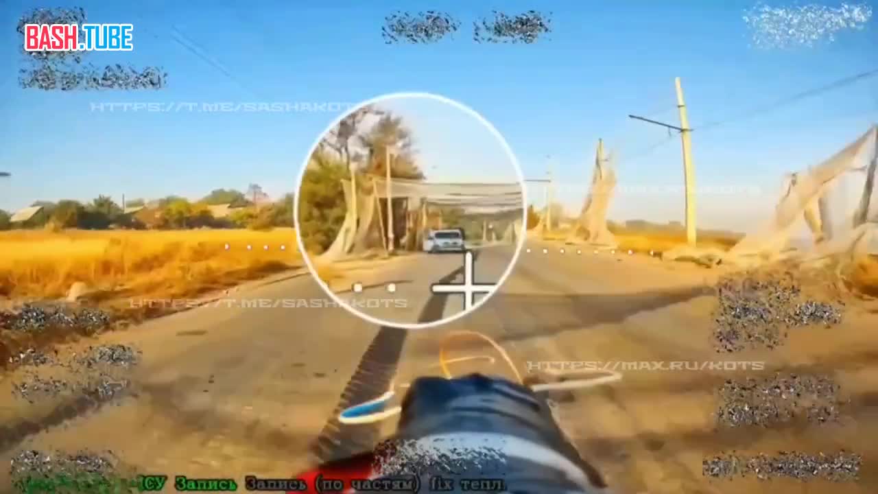  Русский дроновод не тронул украинских гуманитарщиков