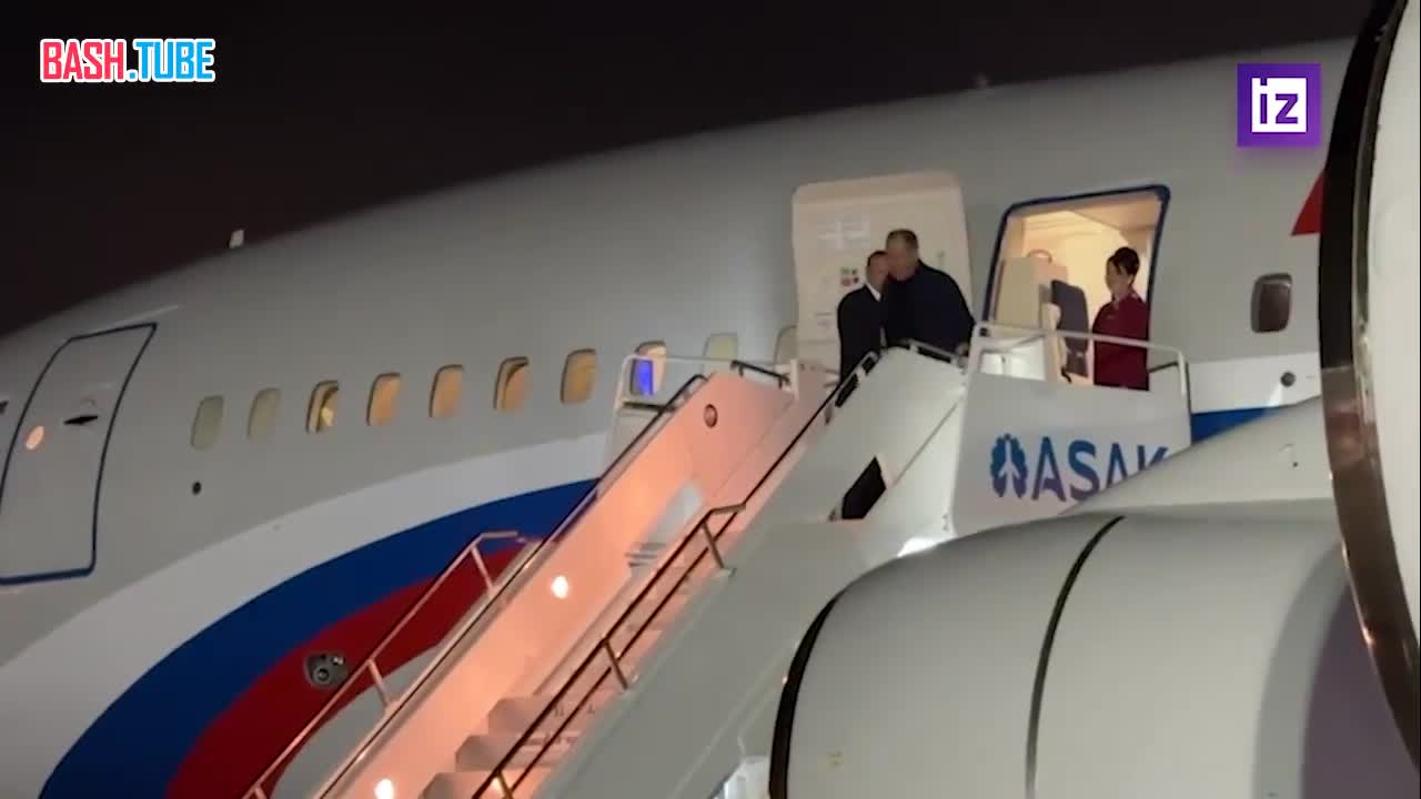  Кадры прибытия Главы МИД РФ Сергея Лаврова в Нью-Йорк для участия в 80-й сессии Генассамблеи ООН