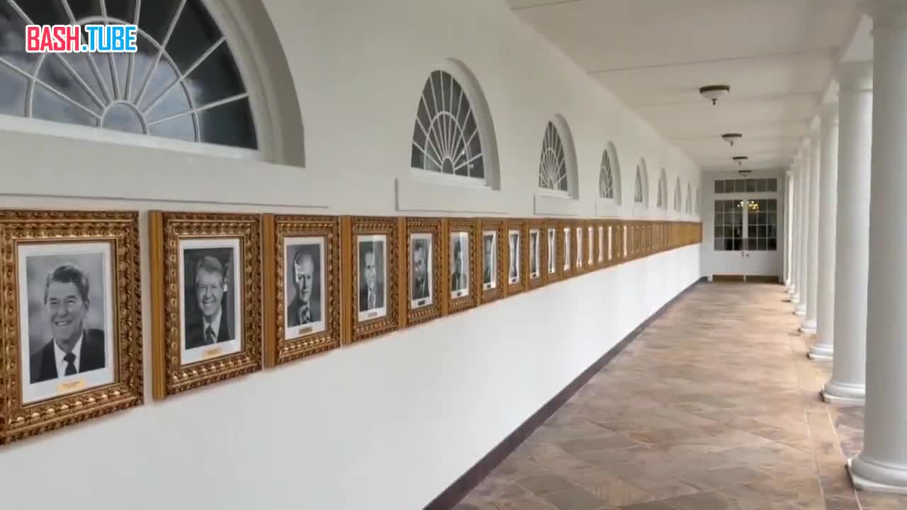  В Белом доме портрет 46 президента США Джо Байдена заменили на фото пишушей машинки