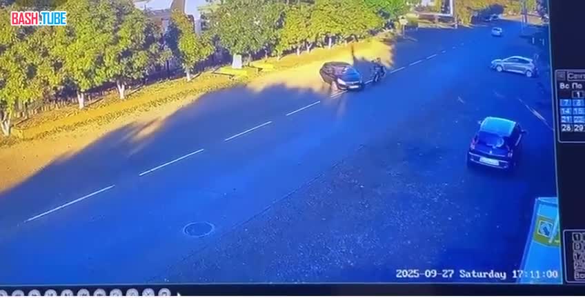  Подросток на питбайке угодил под Opel на Кубани