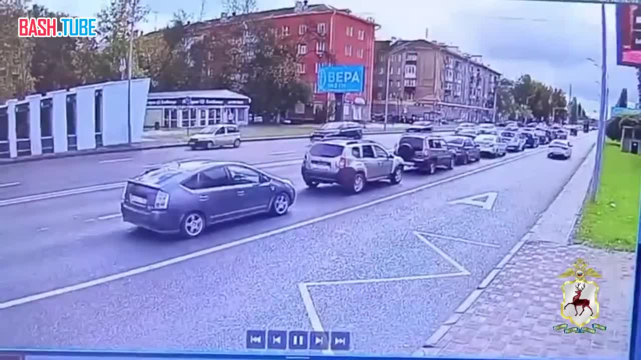  Серьезная авария в Нижнем Новгороде: неуправляемый автобус протаранил 7 автомобилей