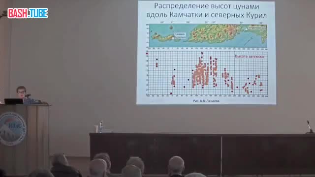  «Практическое занятие: землетрясение прервало конференцию по цунами на Камчатке»