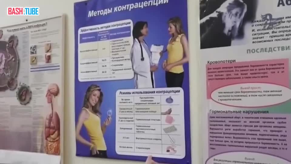  Плакат о способах контрацепции и глава службы перинатальных психологов Минздрава Свердловской области Марк Ицкович