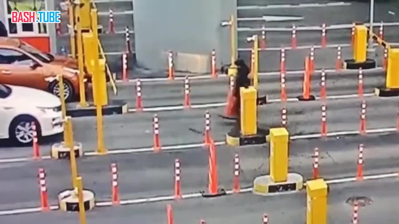  В Шереметьево водитель выезжал с территории аэропорта, но оплачивать парковку не собирался