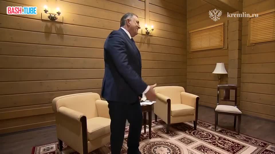  Путин провел встречу с президентом Республики Сербской Додиком, - Кремль