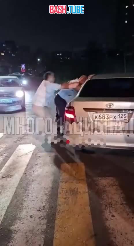  Во Владивостоке трудолюбивый водитель совершил наезд на пешехода