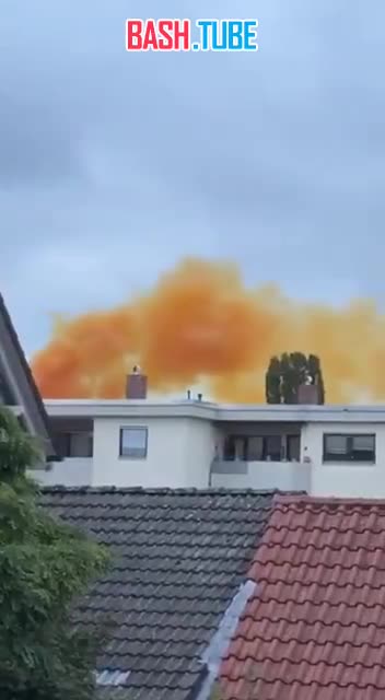  Ядовитое облако накрыло немецкий город Ашаффенбург из-за аварии на заводе, - Bild