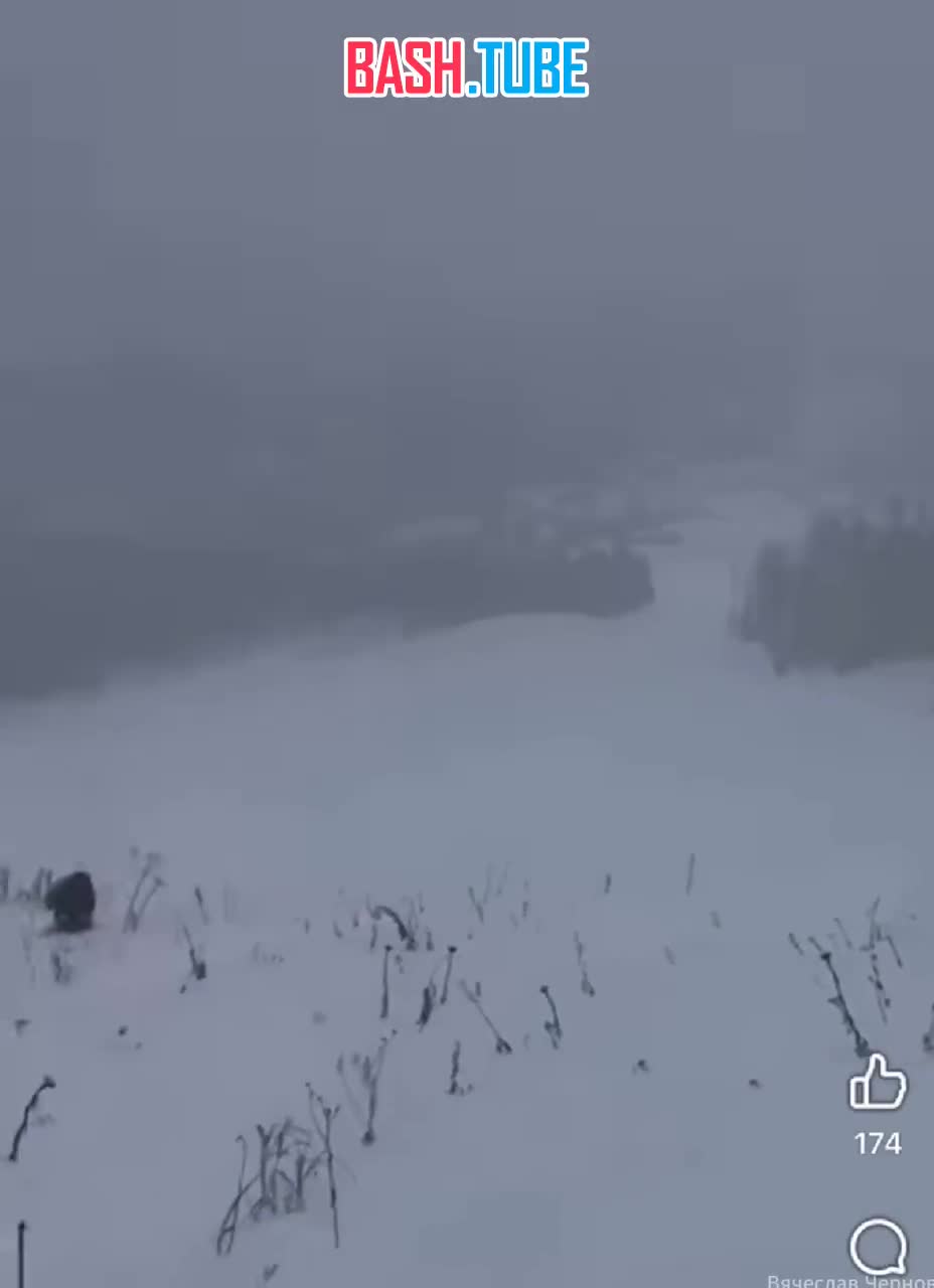  Пару дней назад в Шерегеше внезапно выпал снег и так же внезапно оказалось, что склон не успели подготовить