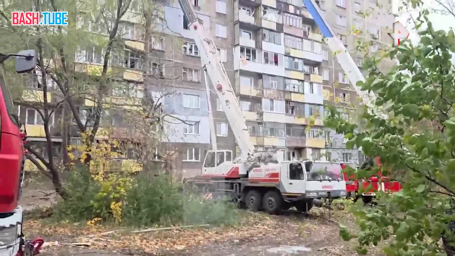  Утечка бытового газа стала причиной хлопка и пожара в многоквартирном жилом доме в Алчевске в ЛНР