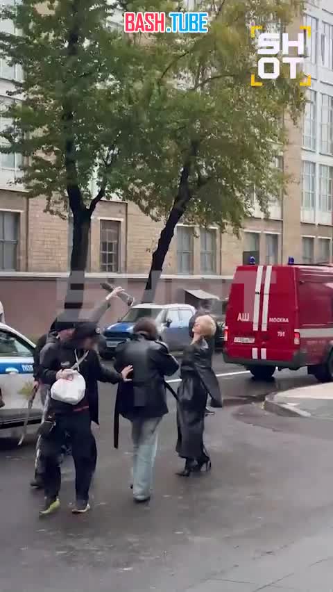  Пожар в здании на Бумажном проезде в Москве - здесь находятся редакции SHOT и MASH