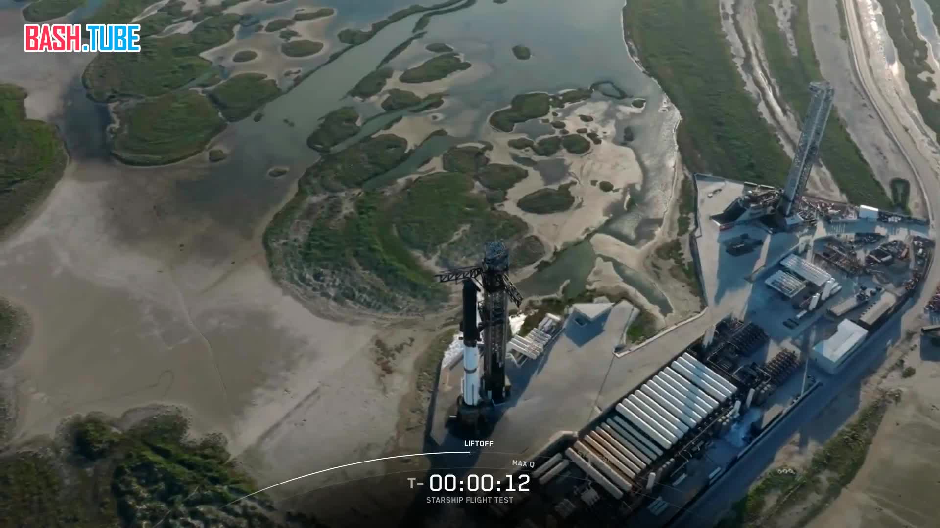  SpaceX запустила ракету-носитель с прототипом сверхтяжелого космического корабля Starship в 11-й испытательный полет