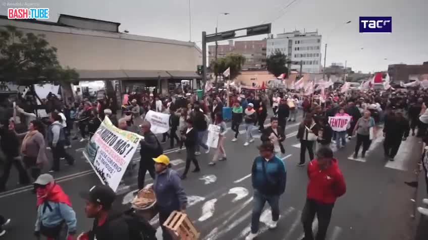  70 человек пострадали в столице Перу в ходе антиправительственных протестов