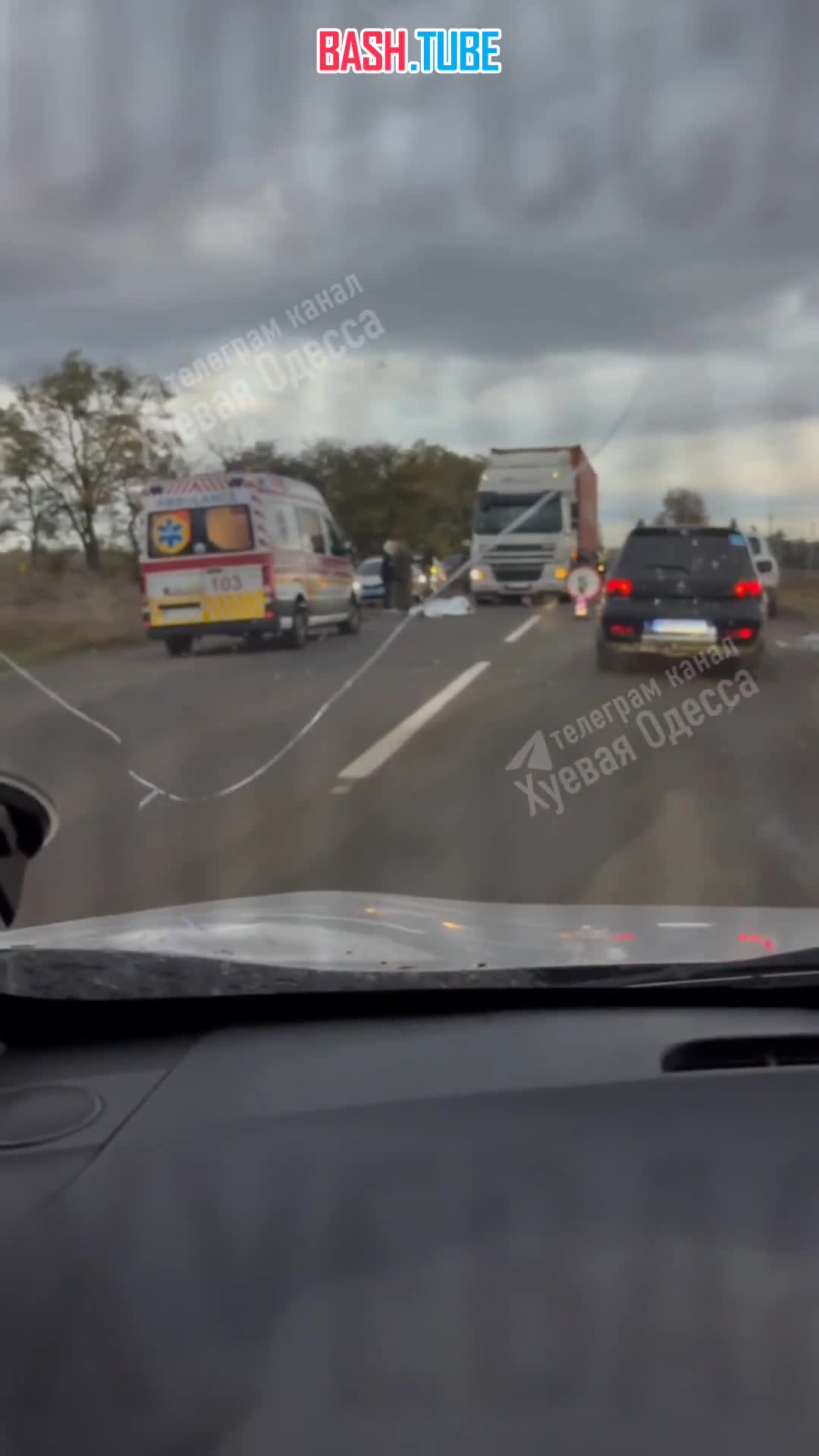  Фура насмерть раздавила двух ТЦКшников на блокпосту в Одесской области