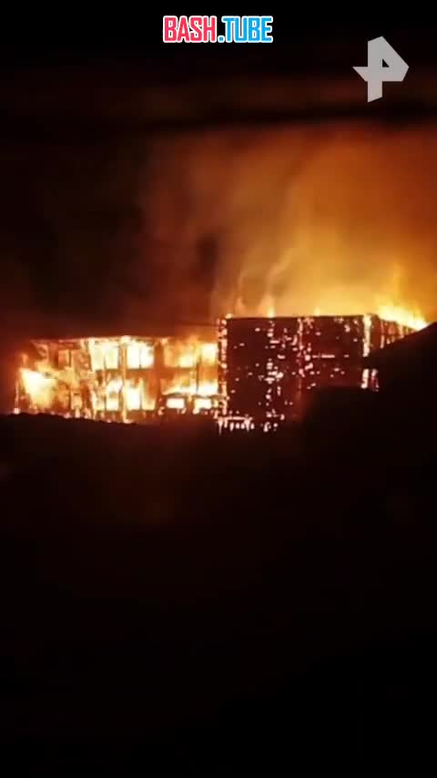  Школа сгорела дотла в селе Натора в Якутии