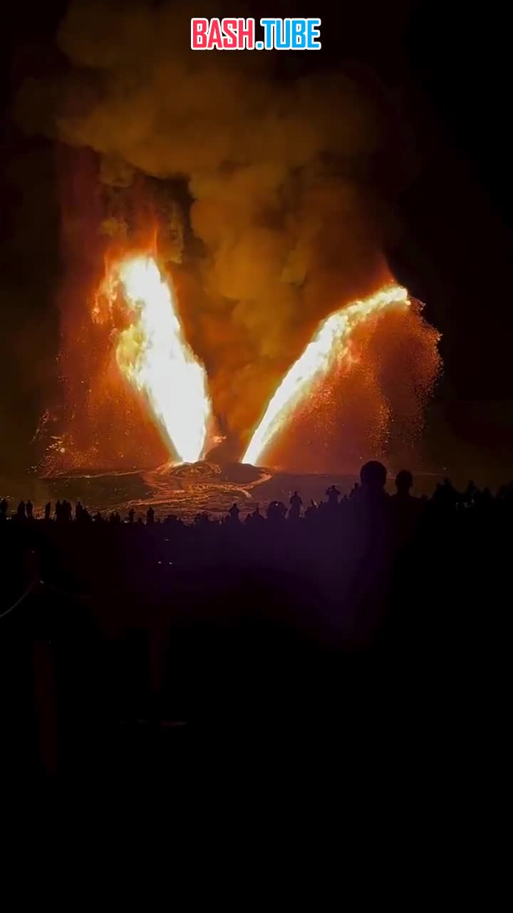  На Гавайях началось эффектное извержение вулкана Килауэа