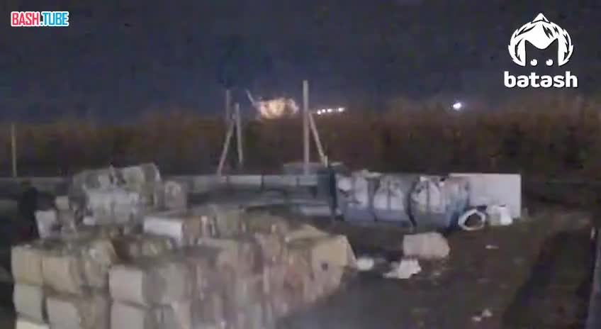  Момент взрыва на заводе в Стерлитамаке