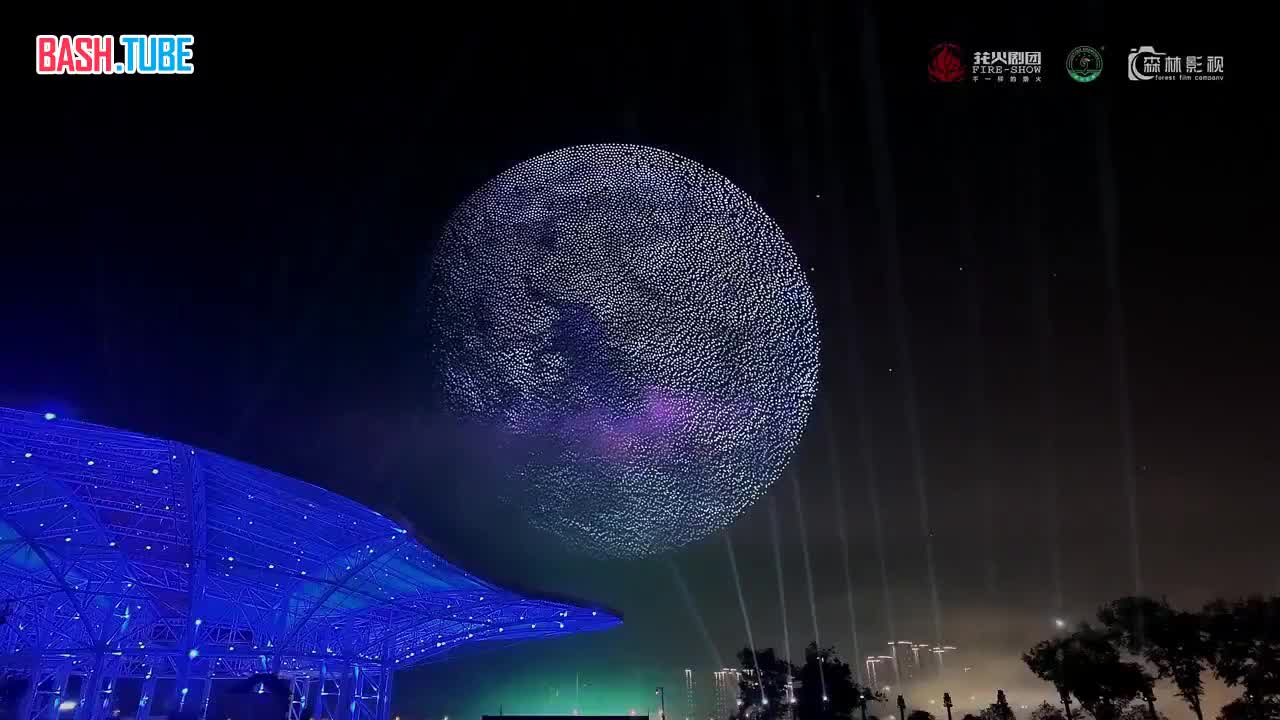  В Китае побили рекорд Гиннесса, запустив 15,947 дронов одновременно с помощью одного компьютера