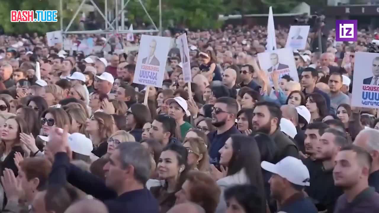  В Ереване митинг движения «По-нашему», основателем которого является Самвел Карапетян, закончился шествием к изолятору