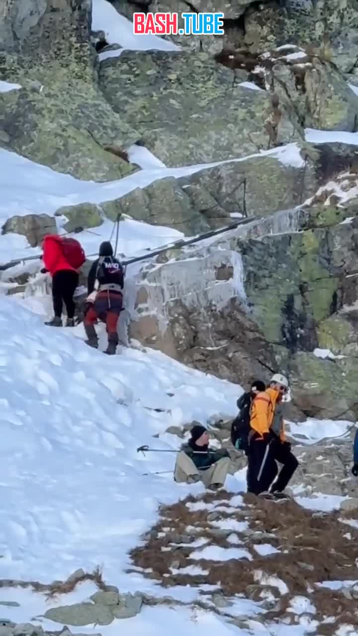  Семейная пара поднялась на самую высокую гору Польши с младенцем и шокировала соцсети