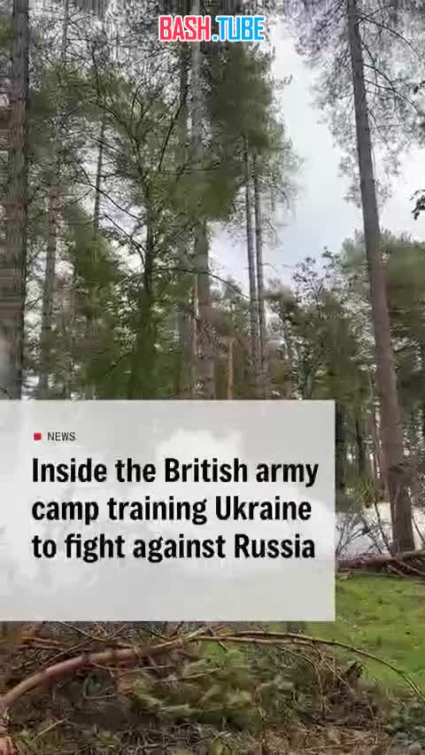  Британские журналисты сняли лагерь в восточной Англии, где обучают украинцев вместе с шведскими военными