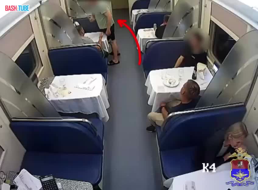  В Тверской области полиция сняла с поезда дебошира из Коми за хулиганские выходки в пути следования и драку