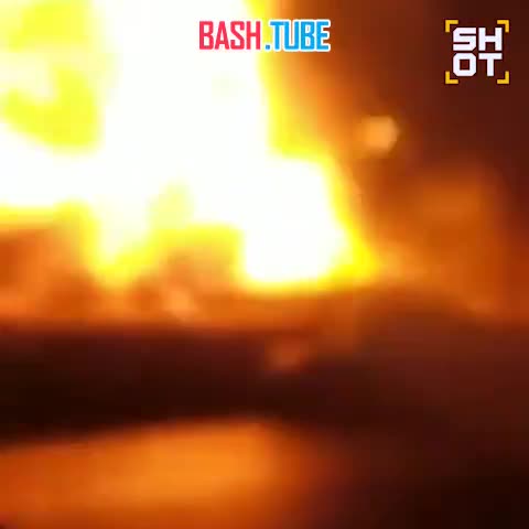  Момент мощных взрывов в городе Шираз на юге Ирана