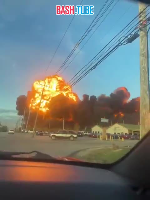  Грузовой самолёт разбился в штате Кентукки - по информации полиции, есть погибшие