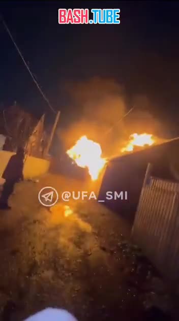  Спасатели не смогли проехать к месту пожара в Башкортостане