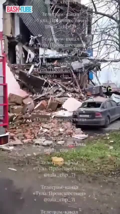  В Тульской области взорвался бытовой газ в жилом доме