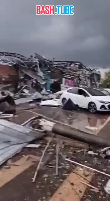  Минимум 5 человек погибли, 130 пострадали из-за урагана на юге Бразилии, - СМИ