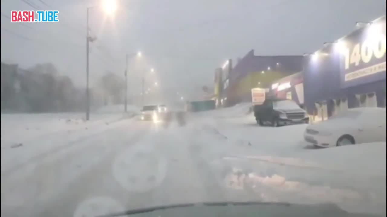  Мощный циклон обрушился на Камчатку