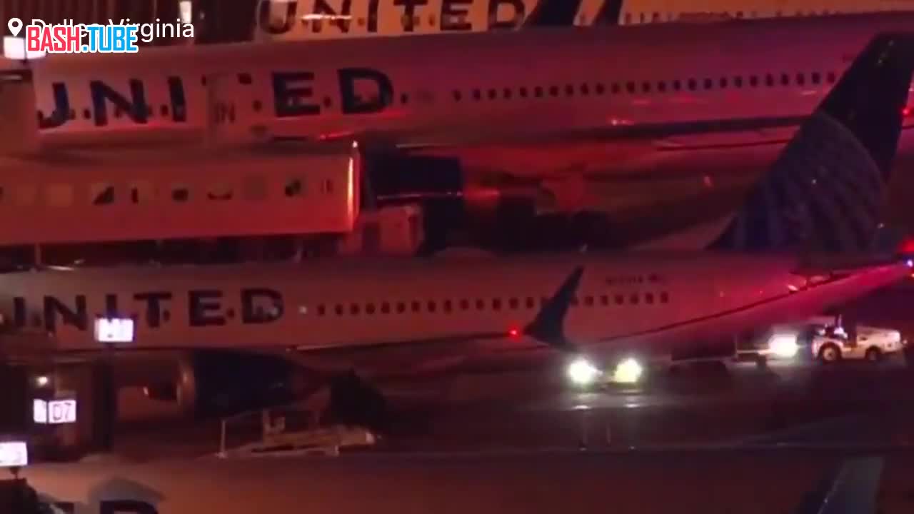  Мобильный зал ожидания врезался в терминал аэропорта в Вашингтоне - 18 человек пострадали